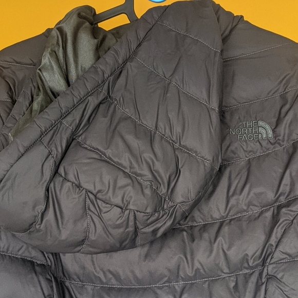 The North Face Women Jacket puffy long gray S - Picture 4 of 11